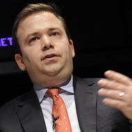 Boaz Weinstein, founder and chief investment officer Saba Capital Management LP, speaks at the Bloomberg via Getty Images Hedge Funds Summit
