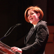NEW YORK, NY - FEBRUARY 02: New York City Council Speaker Christine Quinn attends The 2013 Greater New York Human Rights Campaign Gala at The Waldorf=Astoria on February 2, 2013 in New York City. (Photo by Taylor Hill/FilmMagic)