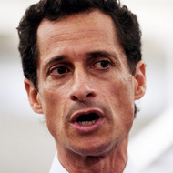 Anthony Weiner, a leading candidate for New York City mayor, answers questions at a press conference on July 23, 2013 in New York City. Weiner addressed news of new allegations that he engaged in lewd online conversations with a woman after he resigned from Congress for similar previous incidents.