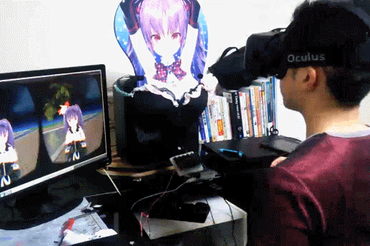 Man Uses Crazy Powerful Virtual Reality Technology To