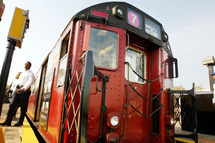 N.Y.C. Redbird Subway Train Makes Final Trip Before It Is Retired