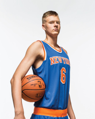 Kristaps Porzingis Is Learning How to Be the Hottest Athlete in New York
