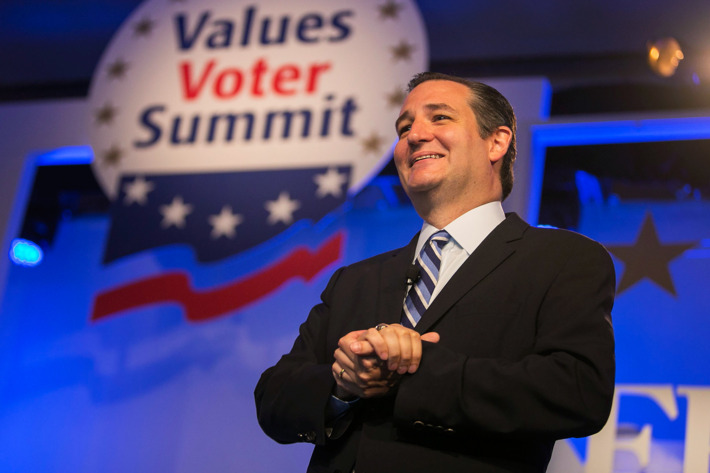 Republican presidential candidate Sen. Ted Cruz at Values Voter Summit