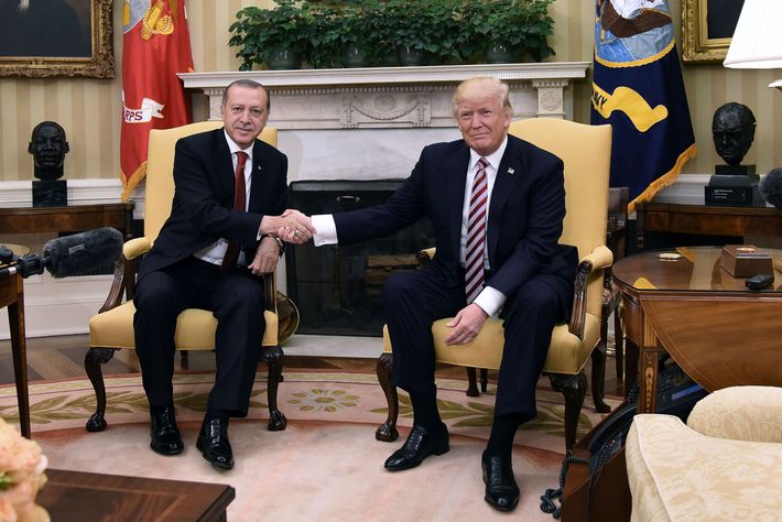 Image result for IMAGES OF ERDOGAN IN WHITE HOUSE