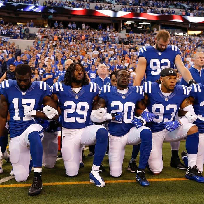 Nfl Anthem Rule Players Must Stand Or Stay In Locker Room