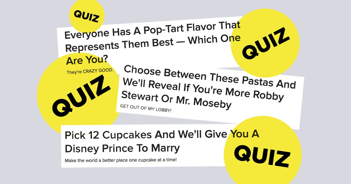 online dating quiz buzzfeed goede mannen online dating profiel