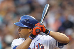 Carlos Beltran #15 of the New York Mets at bat.