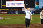 Former New York Mets players Gary Carter