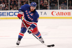 Brad Richards #19 of the New York Rangers shoots on goal against the Colorado Avalanche at Madison Square Garden on March 17, 2012 in New York City.
