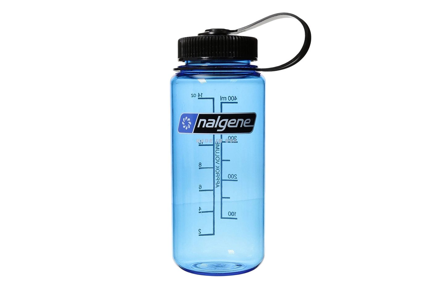 Бутылка с водой Nalgene Tritan с широким горлом и не содержащей BPA (32 унции, синяя)
