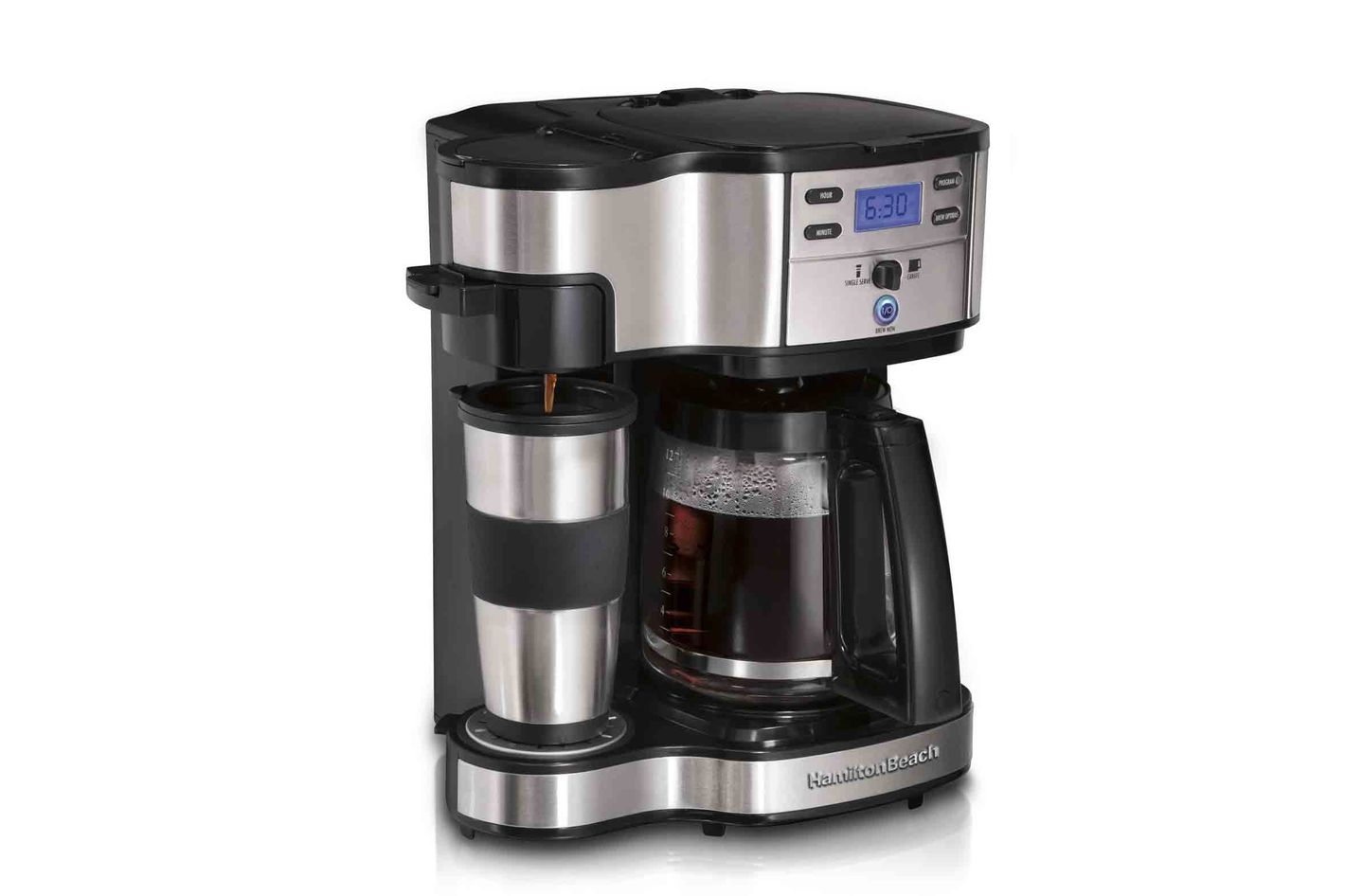 Hamilton Beach 49980A Single Serve Coffee Brewer and Full Pot Coffee Maker
