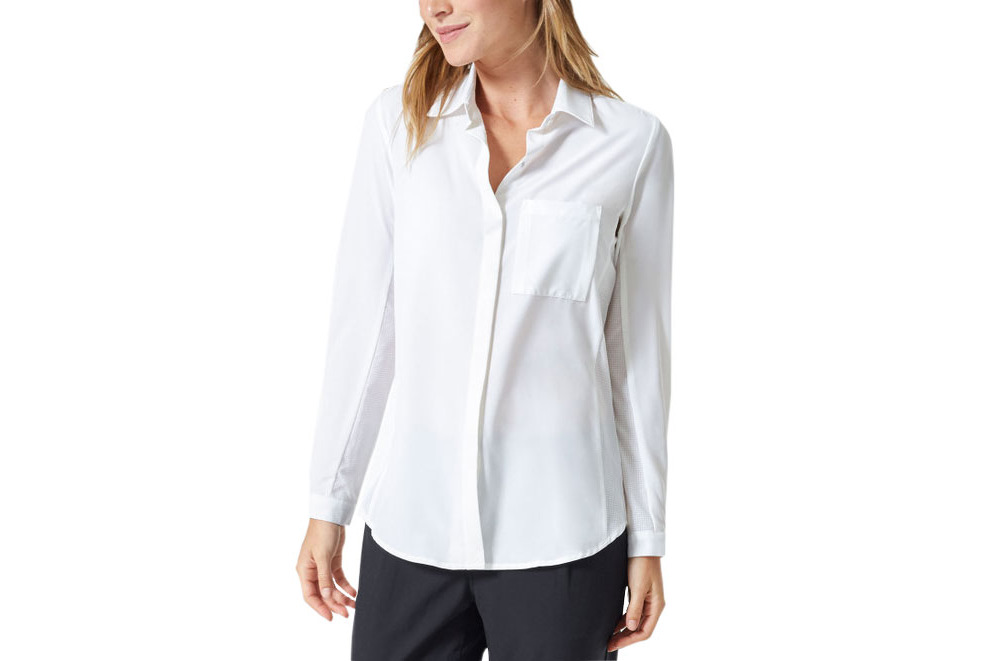 button down shirts white