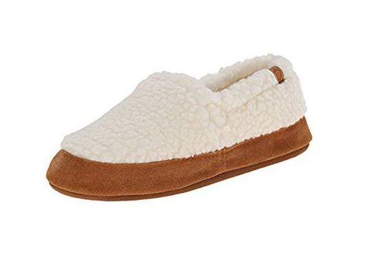 shearling lined slippers womens