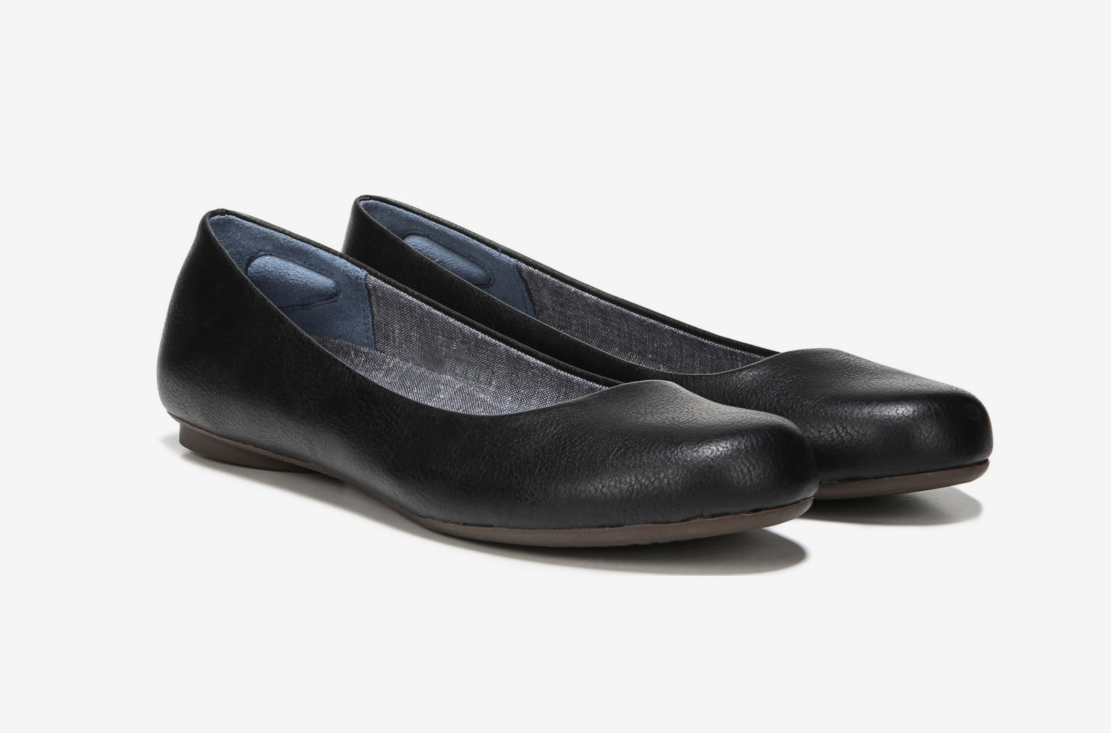 most comfortable black flats for work