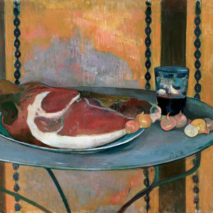 Paul Gaugin's painting of ham, for The Strategist's guide to knives.
