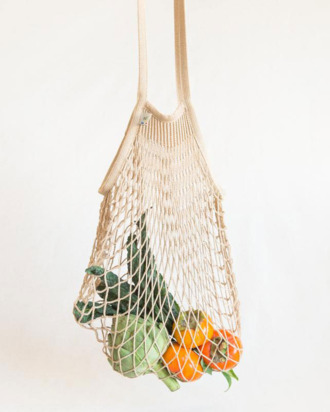 Vegetables in a net bag