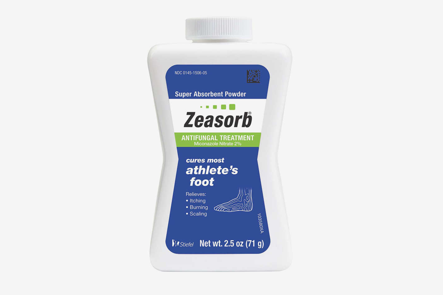 Zeasorb Antifungal Treatment Powder, Athlete’s Foot, 2.5oz