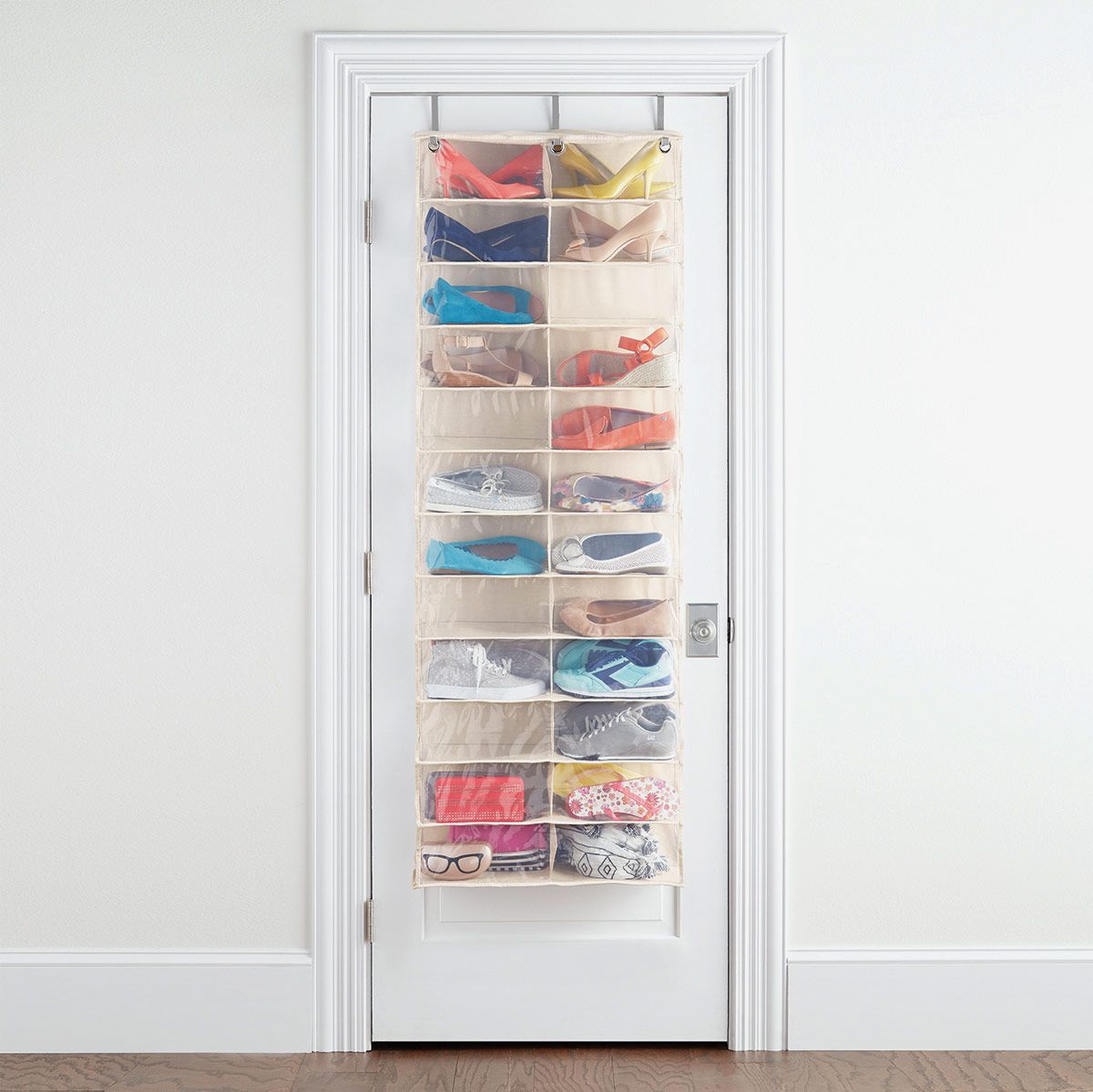 The Container Store 24-Pocket Over the Door Shoe Organizer