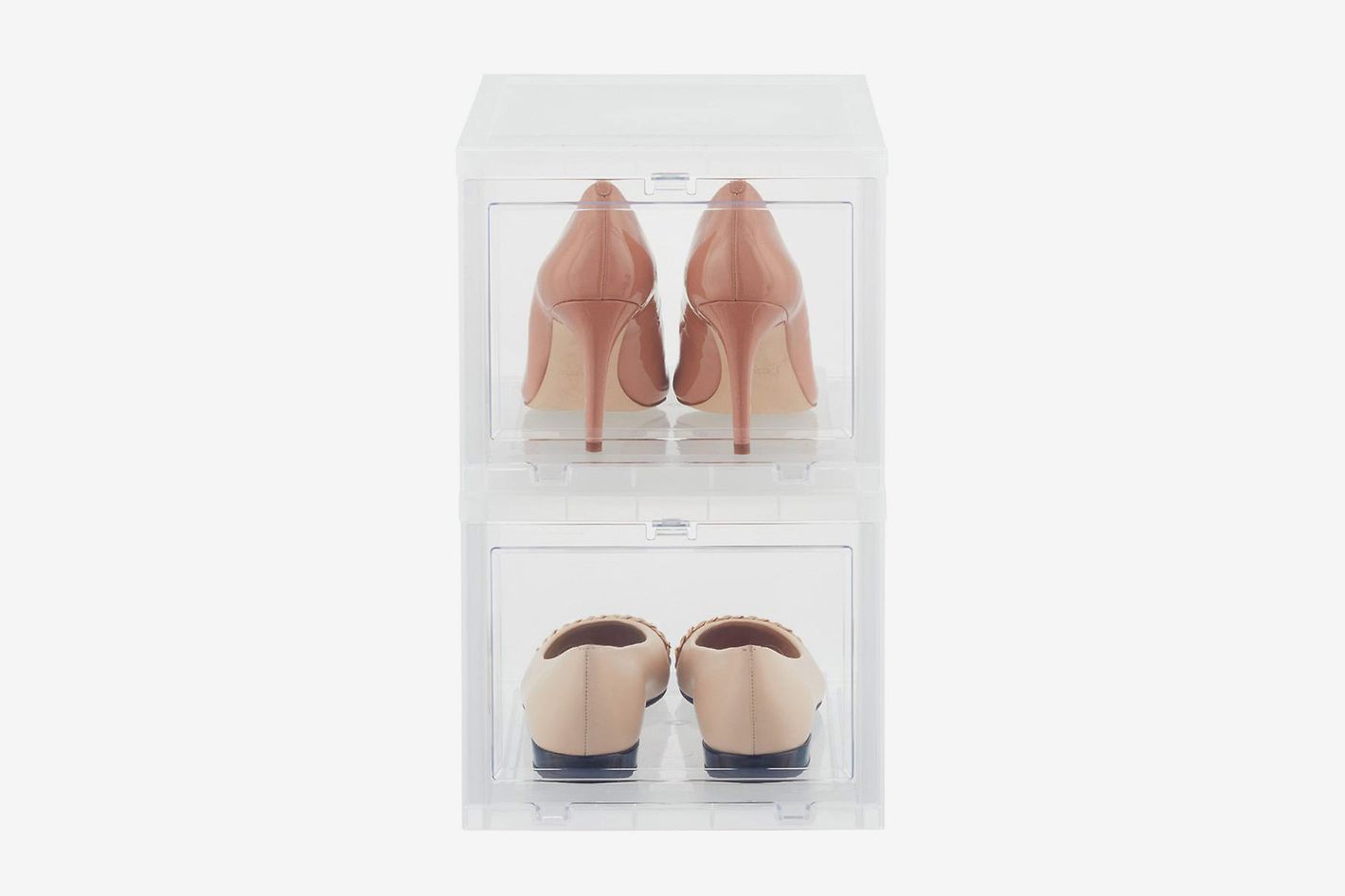 The Container Store Women’s Drop-Front Shoe Box