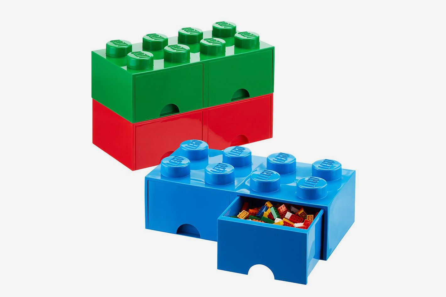 The Container Store Blue X-Large Lego Storage Drawer