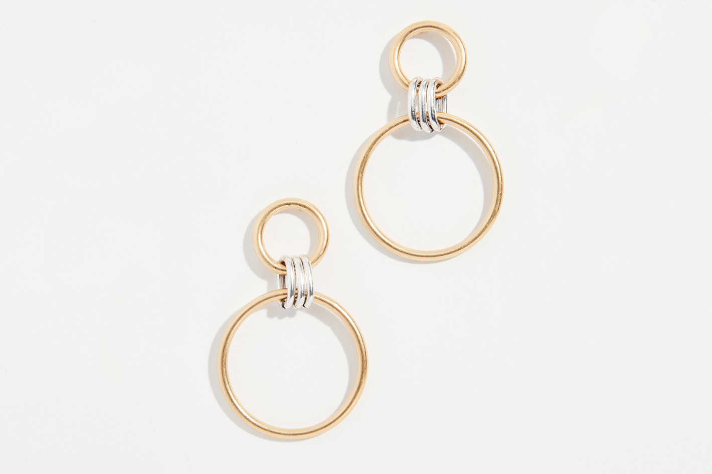 Madewell Triple Link Hoop Earrings