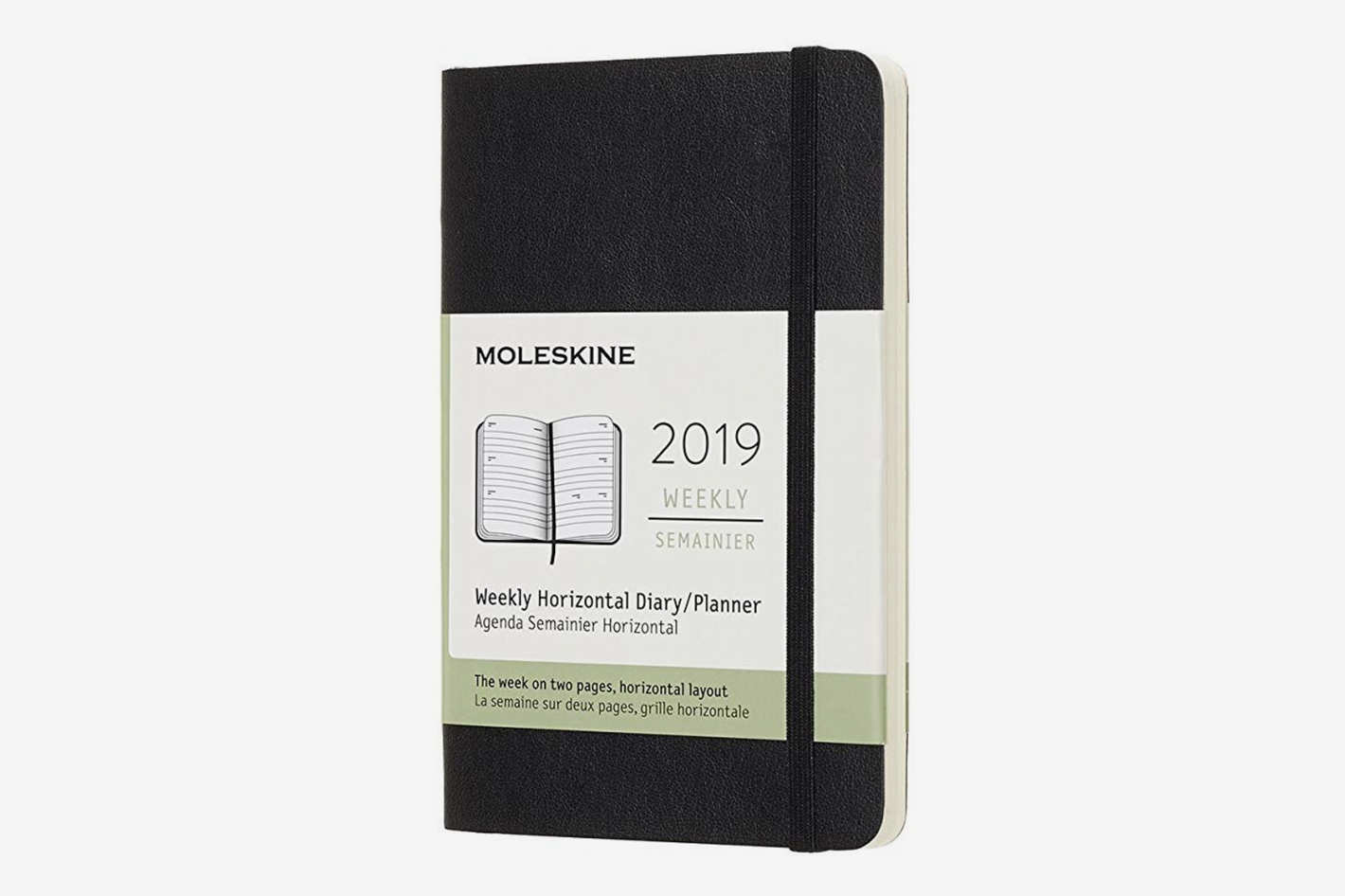 Moleskine Classic Soft Cover 2019 12 Month Weekly Horizontal Planner