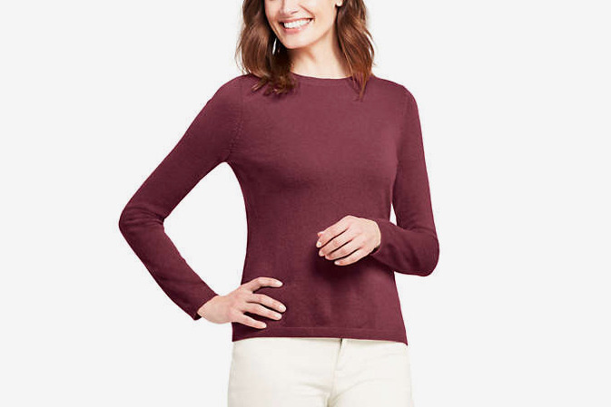 Lands end cashmere sweaters for women clearance style guide