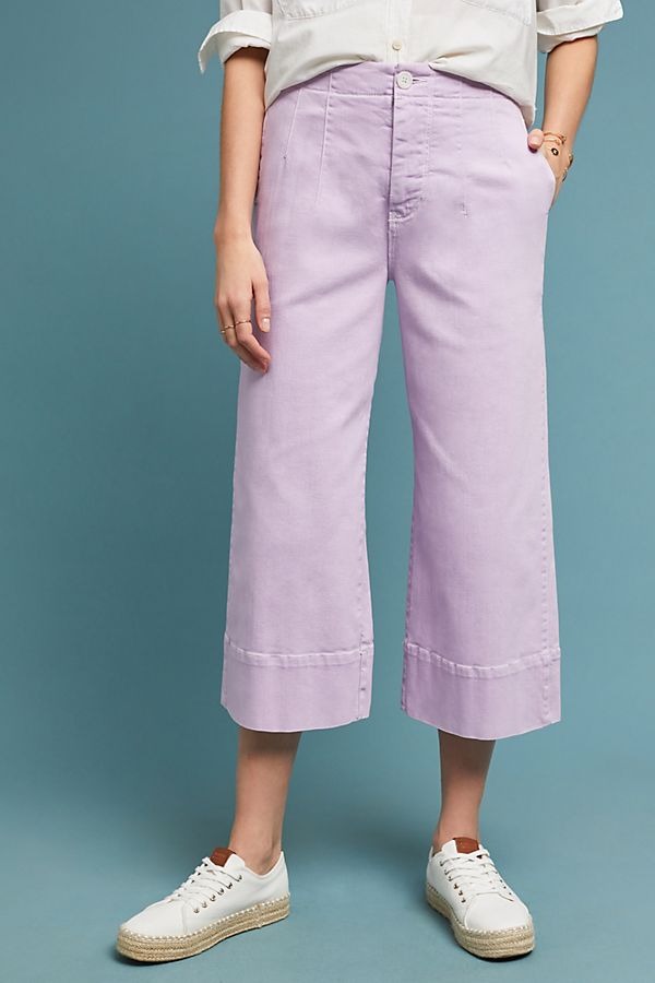Pilcro Ultra High-Rise Wide-Leg Jeans