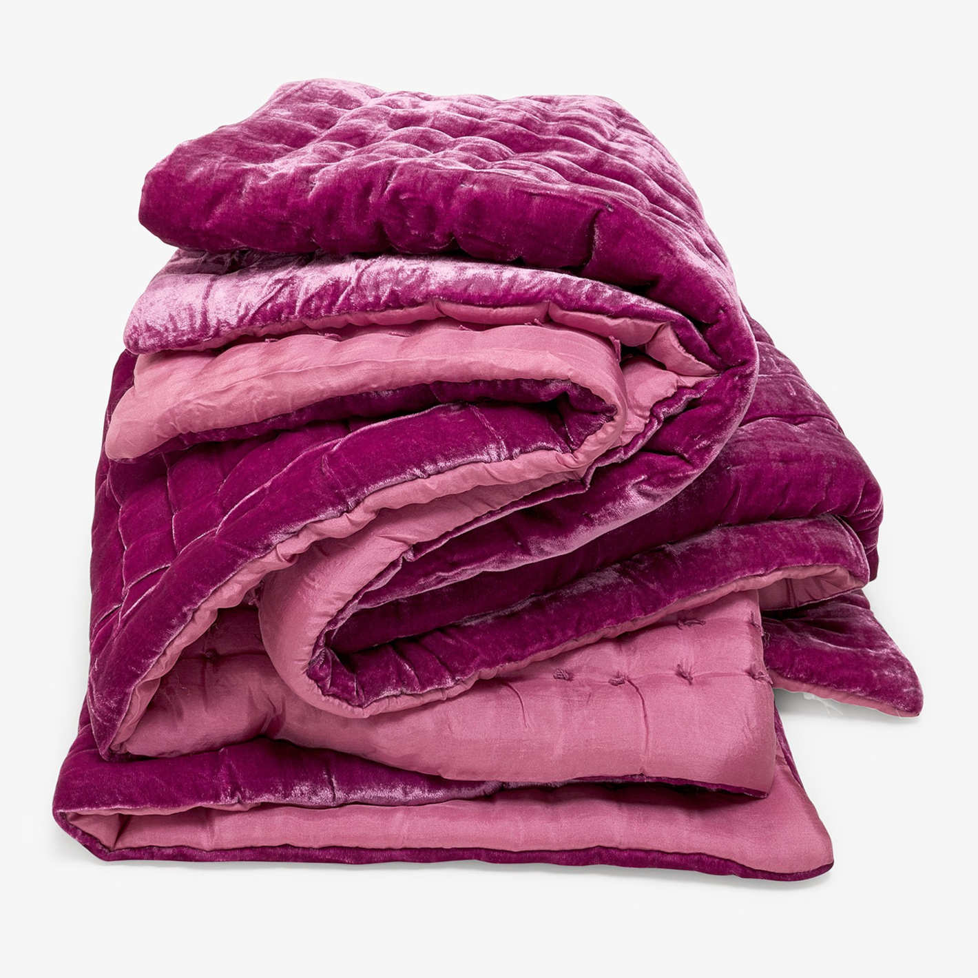 abcDNA Luminous Velvet Throw Plum
