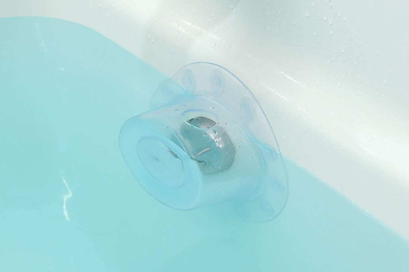 SlipX Solutions Adjustable Better Soak Overflow Drain Cover Fits All Drain  Types for The Deepest Baths (Silicone, White)