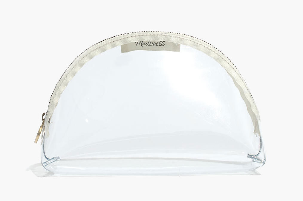 Madewell Small Crystalline Half-Moon Pouch