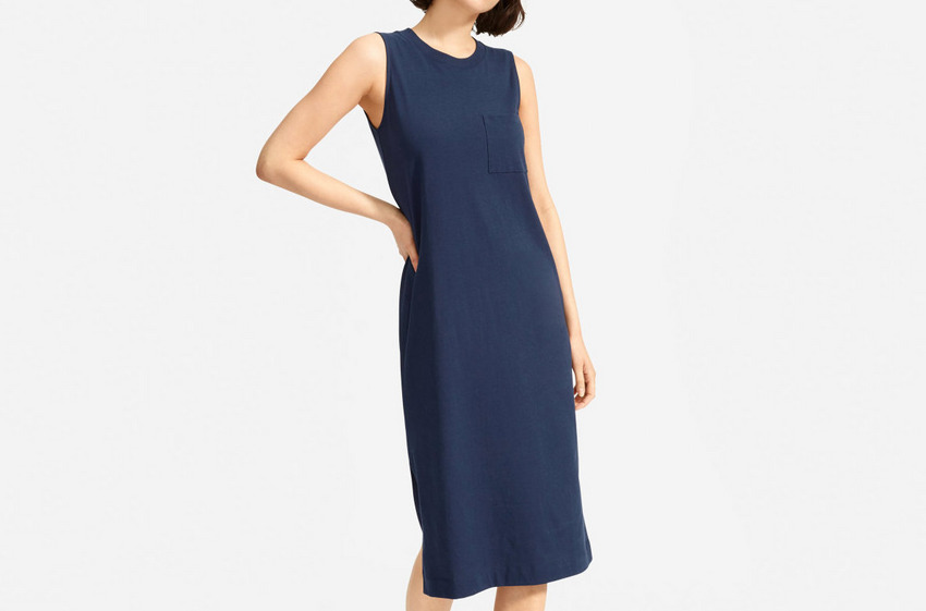 the weekend tee dress everlane