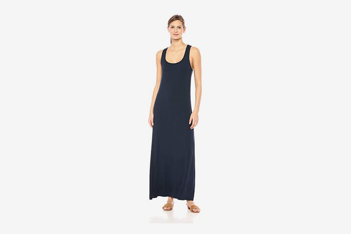 Daily Ritual Women's Jersey Sleeveless Racerback Maxi Dress