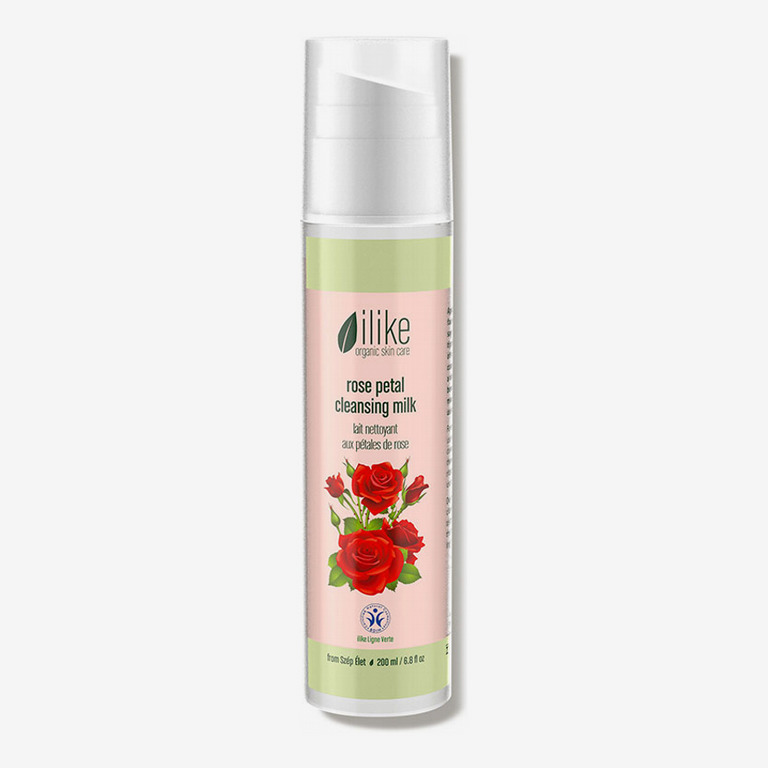 Ilike Organic Skin Care Rose Petal Cleansing Milk