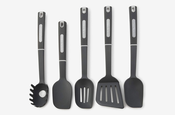 calphalon 5 piece nylon kitchen utensil set