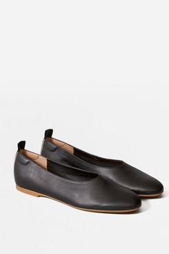 most comfortable black flats for work