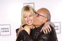 Max Azria (with Karolina Kurkova).