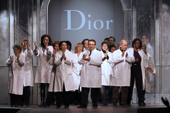 Galliano's replacement, for now.