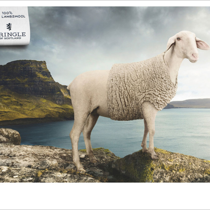 Wool sweater: model's own.
