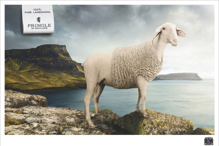 Wool sweater: model's own.