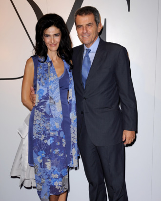 Ilaria Ferragamo and Ferruccio Ferragamo.