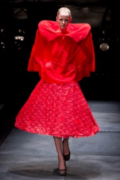 A look from Christian Dada's fall 2011 collection.