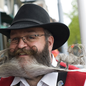 This beard is a moose with a tree at the end. Look closely at the right side and you'll see it (it's sort of like a Magic Eye — takes a minute).
