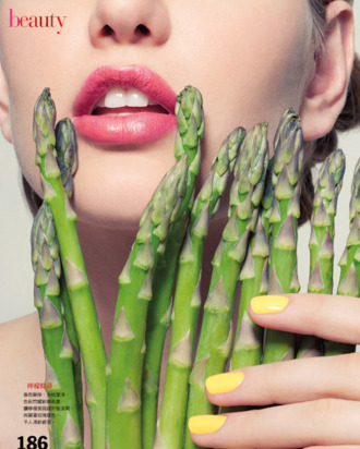 Yes, asparagus.