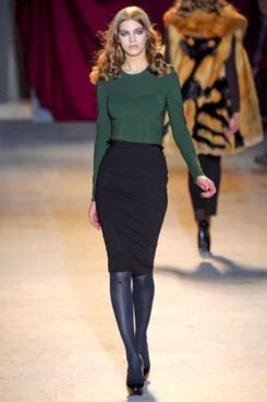 Zac Posen, fall 2011.