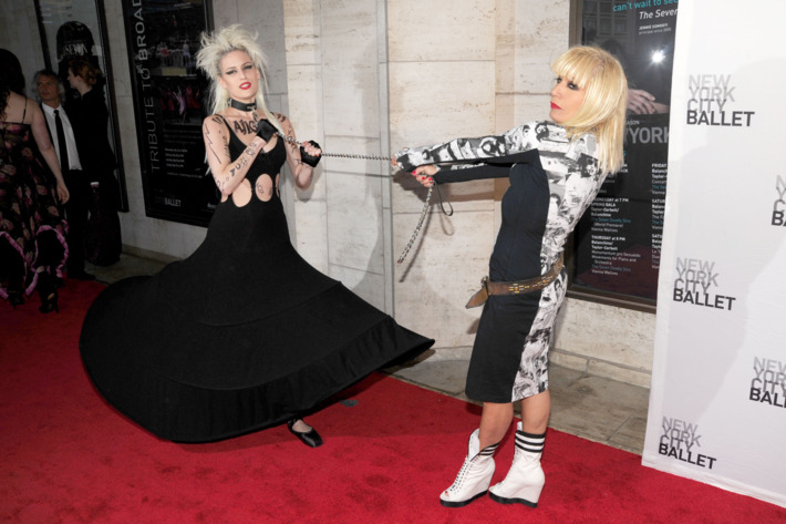 Stephanie and Betsey at the ballet.