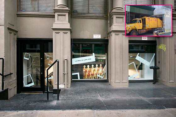 The old Seven with a pink-bordered inset of what the exterior looks like today.