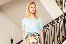 A different, but no doubt also <em>very</em> expensive, Balmain tee.