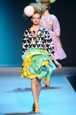 A look from the new couture collection.