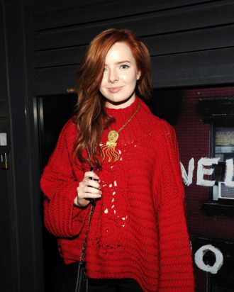 Here's Jane at a Chanel dinner last year. So that stuff she goes to.